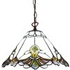 Clayre & Eef 5LL-6184 Lampă suspendată Tiffany Ø 31x107 cm E27-max 1x60W