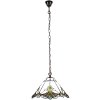 Clayre & Eef 5LL-6184 Lampă suspendată Tiffany Ø 31x107 cm E27-max 1x60W