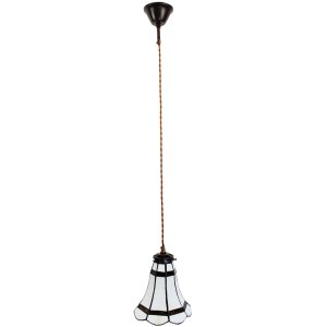 Clayre & Eef 5LL-6201 Lampă suspendată Tiffany...