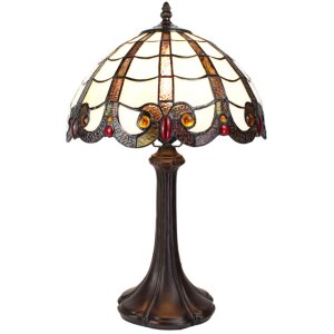 Clayre & Eef 5LL-6239 Lampă de masă Tiffany Ø...