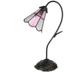 Clayre & Eef 5LL-6247 Lampă de masă Tiffany 30x17x48...