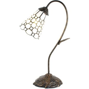 Clayre & Eef 5LL-6248 Lampă de masă Tiffany 30x17x48...