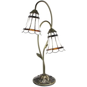 Clayre & Eef 5LL-6253 Lampă de masă Tiffany 35x18x61...