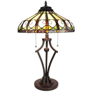 Clayre & Eef 5LL-6278 Lampă de masă Tiffany Ø...