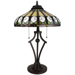 Clayre & Eef 5LL-6278 Lampă de masă Tiffany Ø...