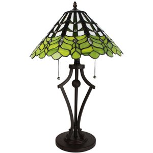 Clayre & Eef 5LL-6279 Lampă de masă Tiffany Ø...