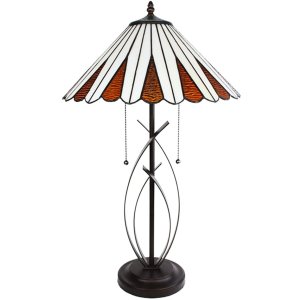 Clayre & Eef 5LL-6280 Lampă de masă Tiffany Ø...