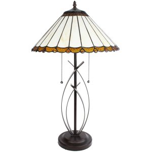 Clayre & Eef 5LL-6282 Lampă de masă Tiffany Ø...