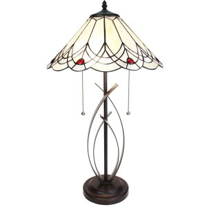 Clayre & Eef 5LL-6283 Lampă de masă Tiffany Ø...