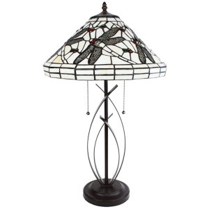 Clayre & Eef 5LL-6287 Lampă de masă Tiffany Ø...