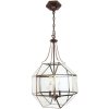 Clayre & Eef 5LL-9341 Lampă suspendată 30x30x170 cm E14-max 3x40W