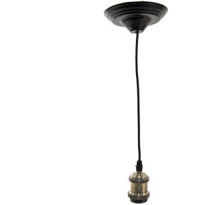 Clayre & Eef 5LL-95GR Lampă suspensie Ø 14x150...