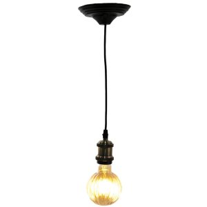 Clayre & Eef 5LL-95GR Lampă suspensie Ø 14x150...