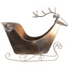 Clayre & Eef 5Y1089 Decorațiune Sleigh 54x26x49 cm Culoare aurie