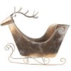 Clayre & Eef 5Y1089 Decorațiune Sleigh 54x26x49 cm Culoare aurie