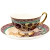 Clayre & Eef 6CE1478 Ceașcă de cafea cu farfurie 12x10x6 cm - Ø 15x2 cm - 200 ml