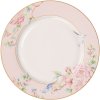 Clayre & Eef 6CEFP0126 Farfurie Ø 27 cm Porțelan roz cu design floral