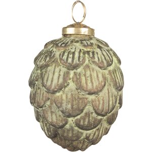 Clayre & Eef 6GL3788 Pom de Crăciun Bauble Sticlă...