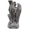 Clayre & Eef 6PR3733Z Suport lumânare Angel 15x14x29 cm Gri