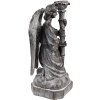 Clayre & Eef 6PR3733Z Suport lumânare Angel 15x14x29 cm Gri