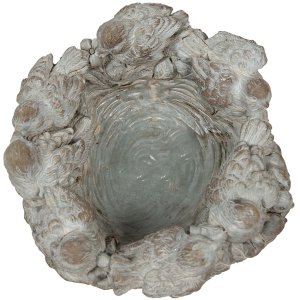 Clayre & Eef 6TE0407 Ghiveci de flori Ø 27x12 cm Gri