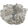 Clayre & Eef 6TE0407 Ghiveci de flori Ø 27x12 cm Gri