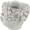 Clayre & Eef 6TE0418L Ghiveci de flori piatră 20x18x18 cm gri bej