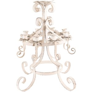 Clayre & Eef 6Y4728 Candelabru Ø 41x43 cm Bej