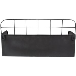 Clayre & Eef 6Y4745 Raft de perete 38x14x20 cm Negru