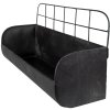 Clayre & Eef 6Y4745 Raft de perete 38x14x20 cm Negru