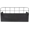 Clayre & Eef 6Y4745 Raft de perete 38x14x20 cm Negru