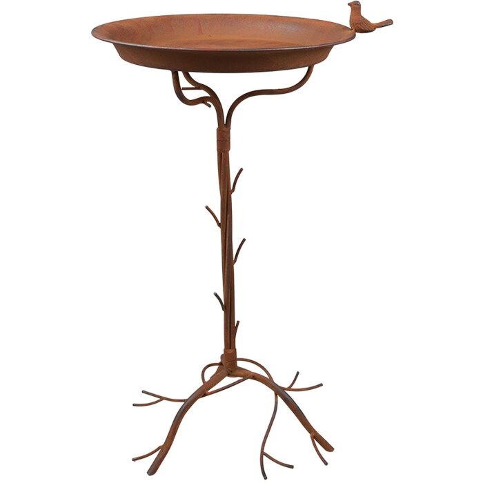 Clayre & Eef 6Y4835 Bol pentru hrănirea păsărilor 48x42x71 cm Brown Bird Feeder