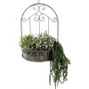 Clayre & Eef 6Y4837 Suport pentru plante 36x18x52 cm Gri