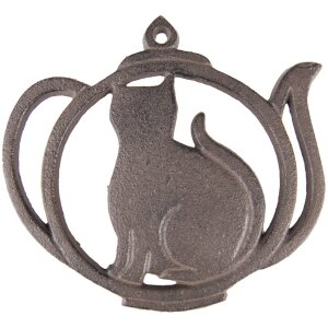 Clayre & Eef 6Y5274 Trivet 15x15x1 cm Brown Trivet...