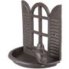 Clayre & Eef 6Y5287 Bol pentru hrănirea păsărilor 18x10x16 cm Brown Bird Feeder