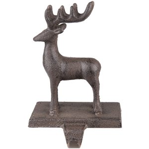 Clayre & Eef 6Y5298 Crăciun Stocking Holder Reindeer...