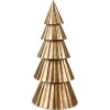 Clayre & Eef 6Y5372 Decorațiune pentru bradul de Crăciun Gold Ø 14x30 cm Fier