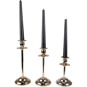 Clayre & Eef 6Y5378 Candelabru Ø 10x20 cm Culoare aurie