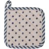 Clayre & Eef BBF45K Potholder copil 16x16 cm Bej - Albastru