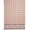 Clayre & Eef DHL42-2 Prosop de bucătărie 50x70 cm Bej Houndstooth Dachshund Bumbac