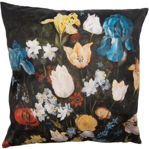 Clayre & Eef KT021.309 Husă de pernă 45x45 cm Negru