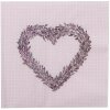 Clayre & Eef LAG73 Șervețele de hârtie 33x33 cm (20 bucăți) Roz - Violet