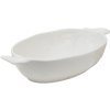 Clayre & Eef WINPSO Bol oval 26x14x5 cm Bol de servire alb