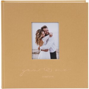 Album foto Goldbuch Forever maro 30x31 cm 60 pagini albe