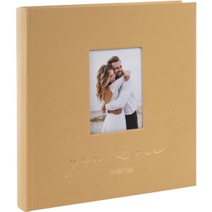 Album foto Goldbuch Forever maro 30x31 cm 60 pagini albe