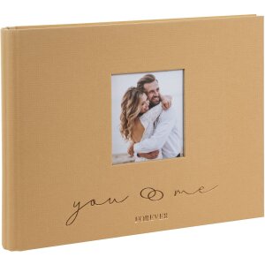 Goldbuch Photo Guestbook Forever maro 29x23 cm 50 pagini...