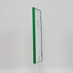 Efect cadru din plastic Art verde 40x50 cm sticlă transparentă dimensional stabil design elegant