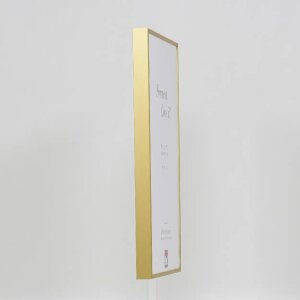 Efect aluminiu cadru Quadro 42x59.4 cm aur sticlă transparentă