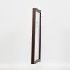 Efect cadru din lemn profil 33 wenge 25x50 cm sticlă antireflex