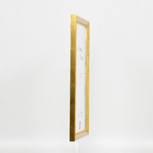 Efect cadru din lemn Profil 85 Gold 61x91.5 cm sticlă acrilică